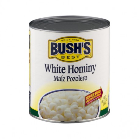108OZ BUSHS WHITE HOMINY