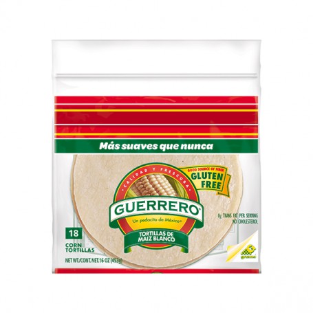 16 OZ GUERRERO CORN TORTILLAS