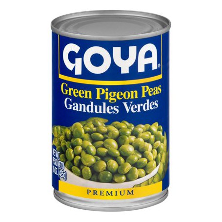 GREEN PIGEON PEAS 15 OZ