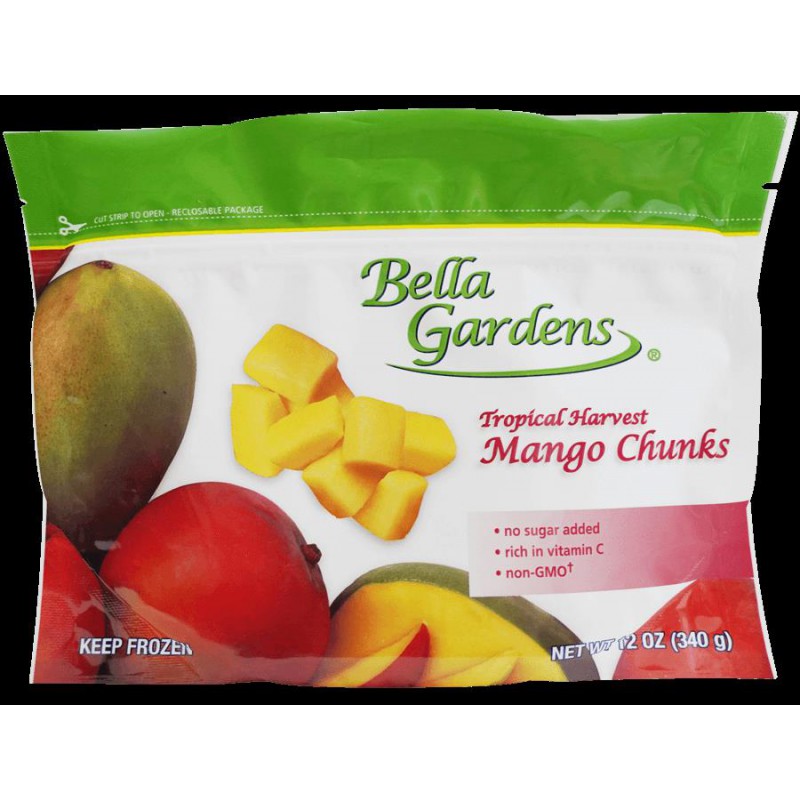 Bella Garden iqf mango chunks 12oz (850819002173)