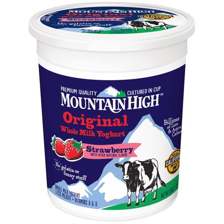 MTN High Original Strawberry Yoghurt 32o