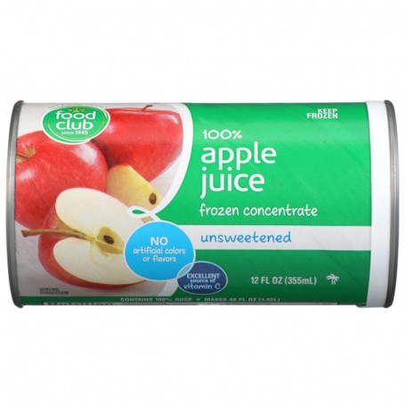 FDC FROZEN APPLE JUICE 12OZ