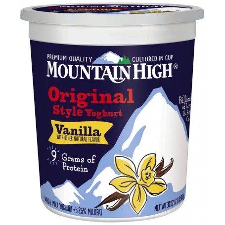 MTN HG YOG ORG VANILLA 32Z 
