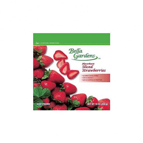Bella GRDN IQF Sliced Strawberries 16oz