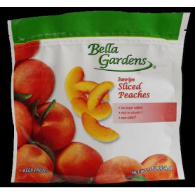 Bella GRDN IQF Sliced Peaches 16oz
