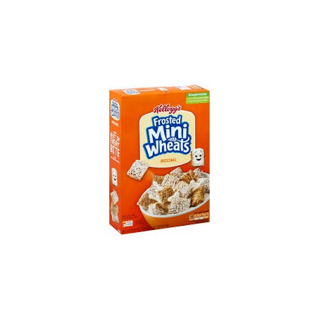 KELLOGG'S FROSTED MINI-WHEATS 18 OZ