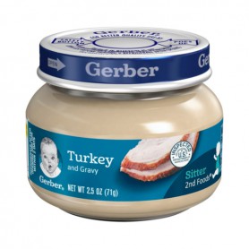 GERBER TURKEY 2.5 OZ 2 ND
