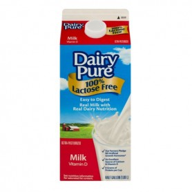 DP Lactose Free Whole Milk Half Gal