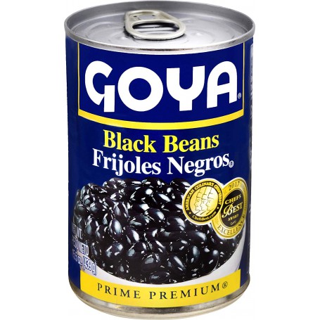 Goya Black Beans Can 15.5oz