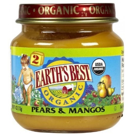 ORGANIC Pears & Mangos 4oz (12)