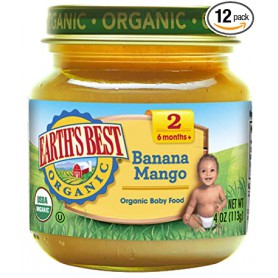 ORGANIC- Banana Mango 4oz (12)