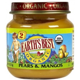 ORGANIC Pears & Mangos 4oz (10)