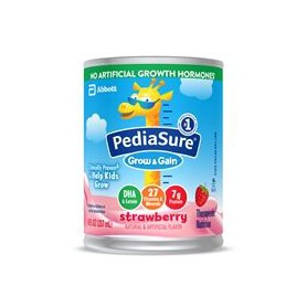 New Pediasure Grow & Gain Strawberry RTU